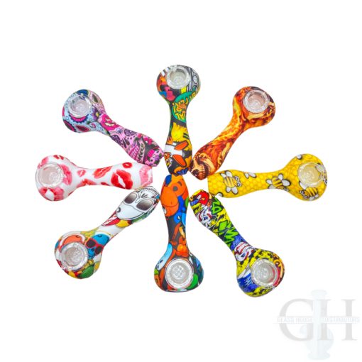 Silicone Handpipes 3.5" - HP008P