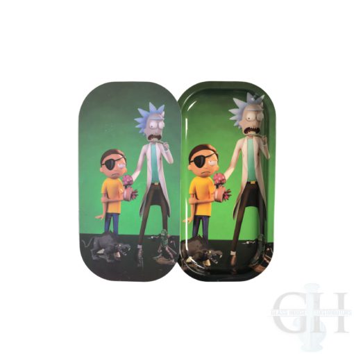 Small Metal Rectangular with Lid Trays - MEM02