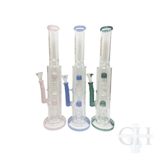 Waterpipe Rock Glass 18" Mix Color - RS162