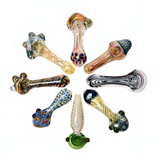 Handpipes 4.5" Heavy - Mix Color