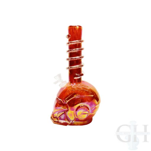 Waterpipe Soft Glass 12" Iron Man (Glow In Dark) SG12R