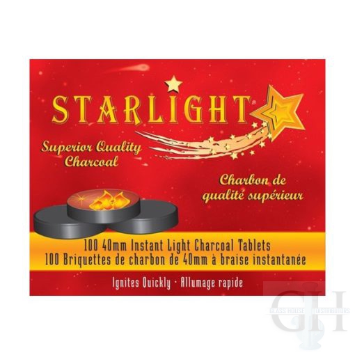 Starlight Charcoal Tablets 100Ct