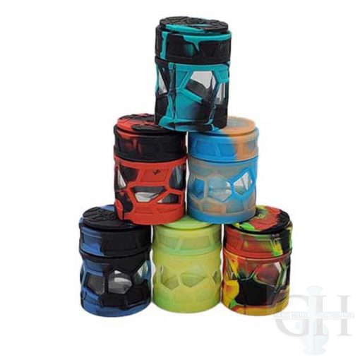Space King Silicone Glass Jar 6CT