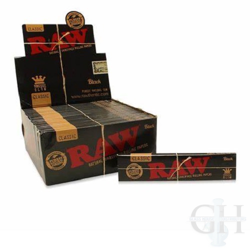 Raw Black Classic Rolling Paper - RAW06