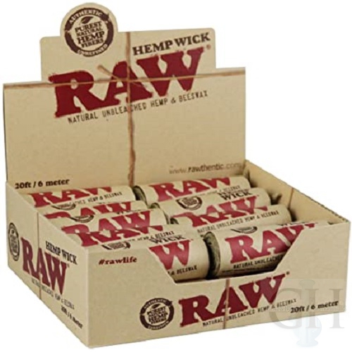 Raw Hemp Wick - RAW15