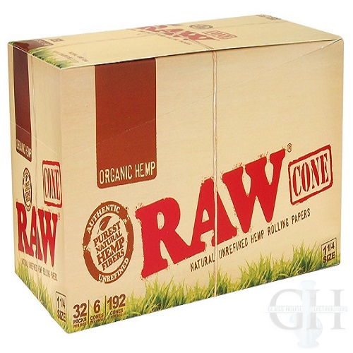 Raw Organic Cones - RAW02