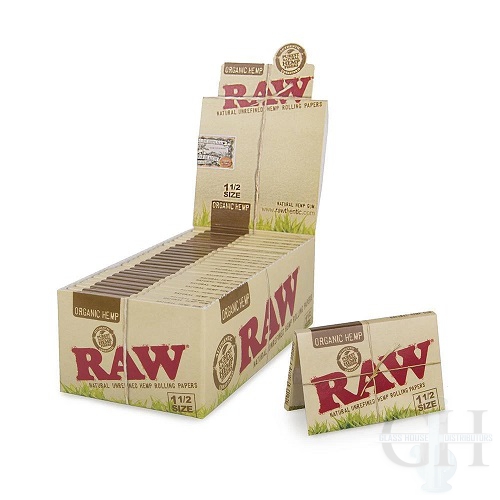 Raw Organic Rolling Paper – RAW05 – Glass House Distro.