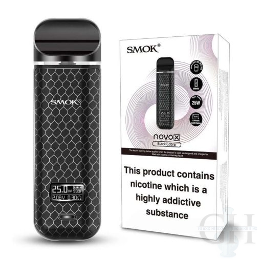 Smok Novo X Kit.(E-Liquids) - Black Cobra