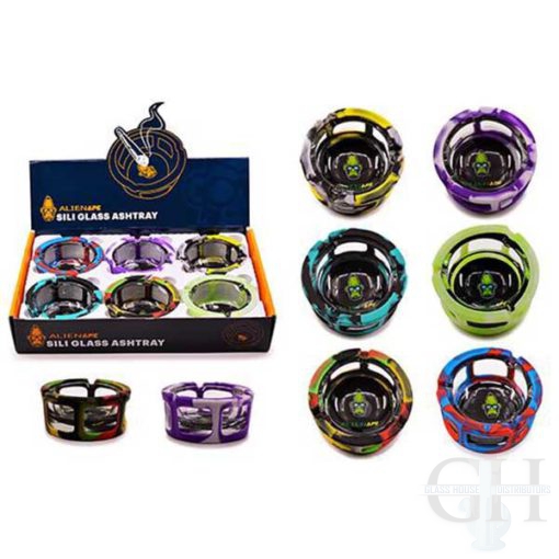 Space King Silicone Lined Ash Tray 6CT