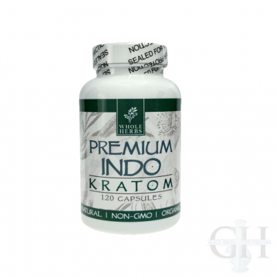Green Vein Indo Capsule By Whole Herbs - 120ct