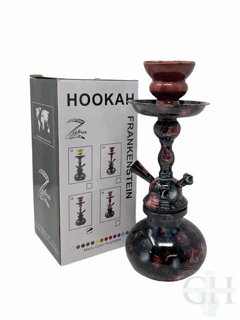 Zebra Ed Mordy / Frankenstein - Hookah Pumpkin Size