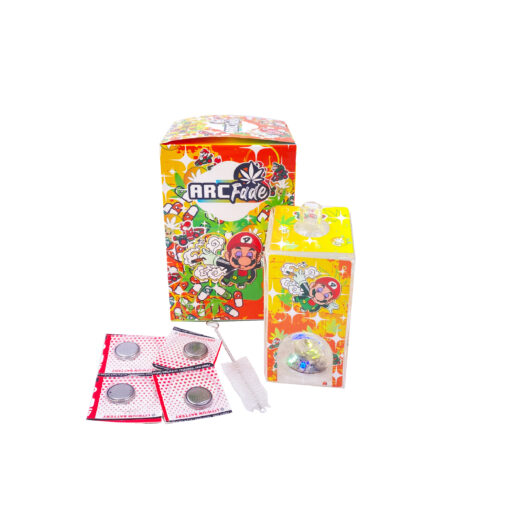 ArcFade Glass Handpipe with LED Lights - ARHP0110