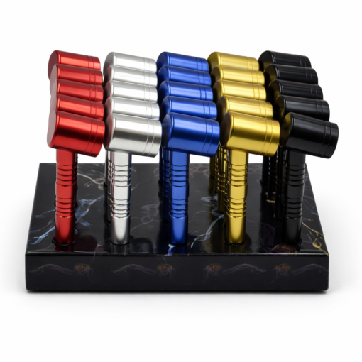 Aluminum Pipe 25Ct Display - TL042