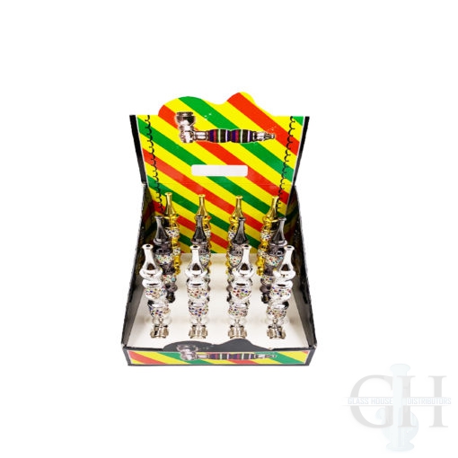 Fancy Metal Pipe Display- 12CT