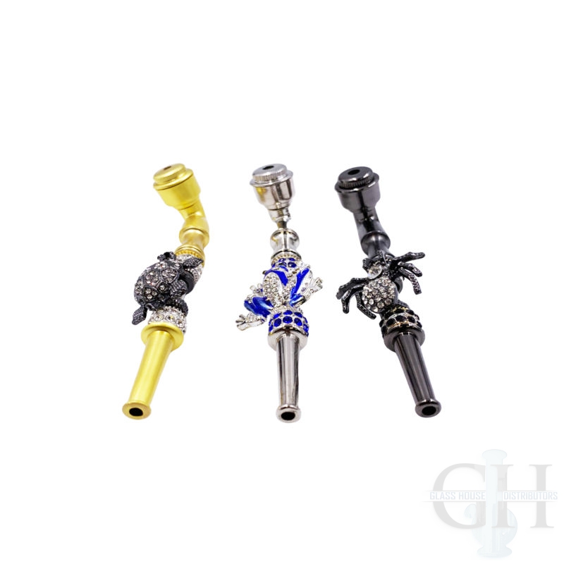 Fancy Metal Pipe Display 12CT Glass House Distro.