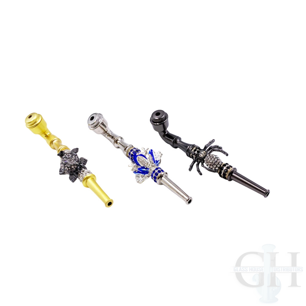 Fancy Metal Pipe Display 12CT Glass House Distro.