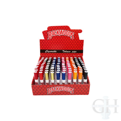 MC04 Large Character Metallic Cigarette 100Ct Display