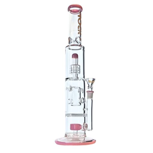 Rock Glass 16" Aurora Triple-Stage Matrix Perc Bong