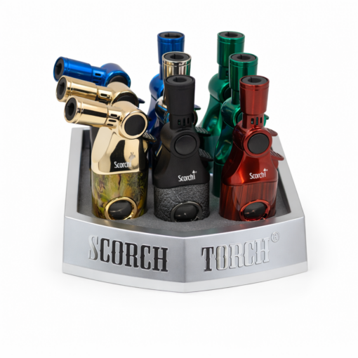 Tall Single Flame Scorch Torch w Adjustable Nozzle 9ct - 61864
