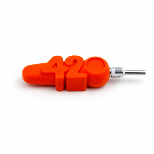 420/Love Silicone Straw 10mm - NCSJ200 - 420 Design Straw
