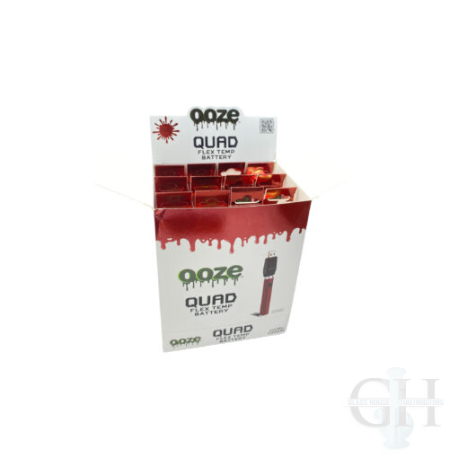 Ooze Quad Flex Temp Battery (510 Pen)- 12CT