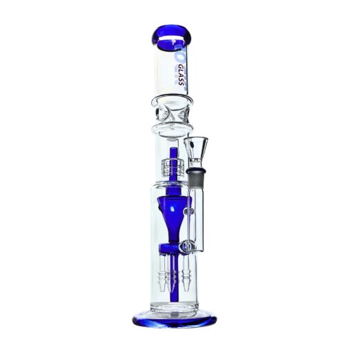 Rock Glass 16" Cyclone Chamber Perc Bong