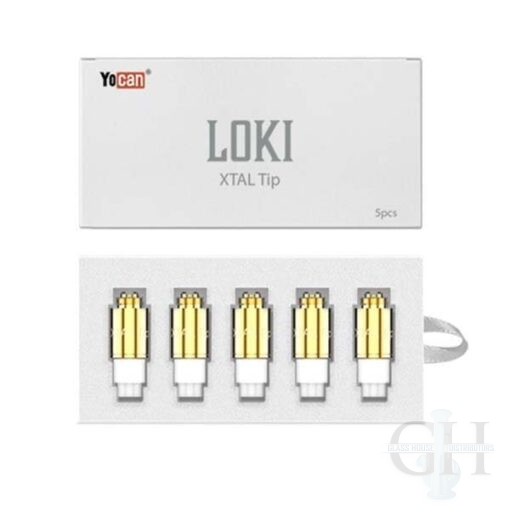 Yocan Loki & Falcon Mini XTAL Tip- 5CT