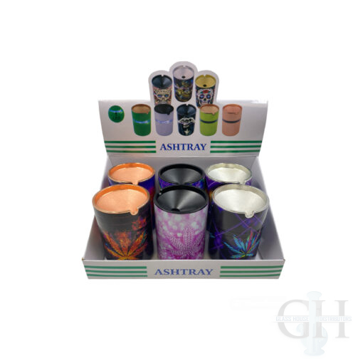 Aluminum Ash Tray with Led 6CT- ATC04