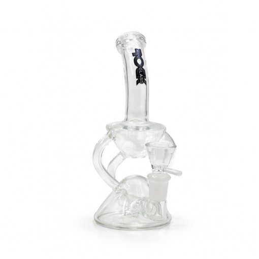 ClearFlux 7” Glass Recycler Bong