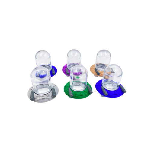 UFO Glass Container 6CT -C066