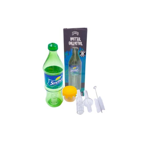 Soda Buds Glass Bottle 2in1 Bubbler & Nectar Collector- SBN0210