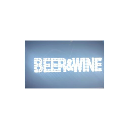 Sign Yeti -  BEER WINE 30*7 Inch