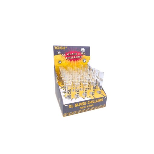 Rock Glass XL Chillum 25CT- RG1013C