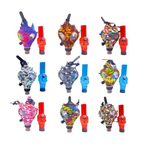 Gas Mask with Pipe Mix Style- GM08