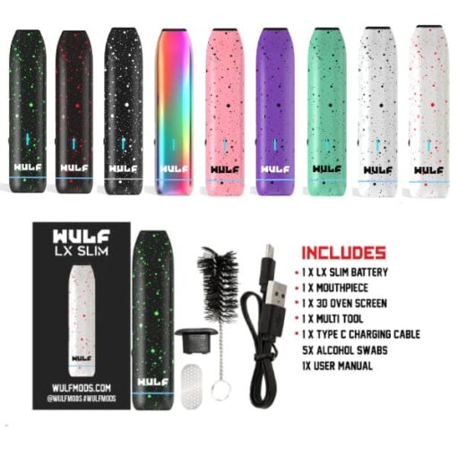 Wulf Mods LX SLIM Portable Vaporizer (Dry/ Herb)