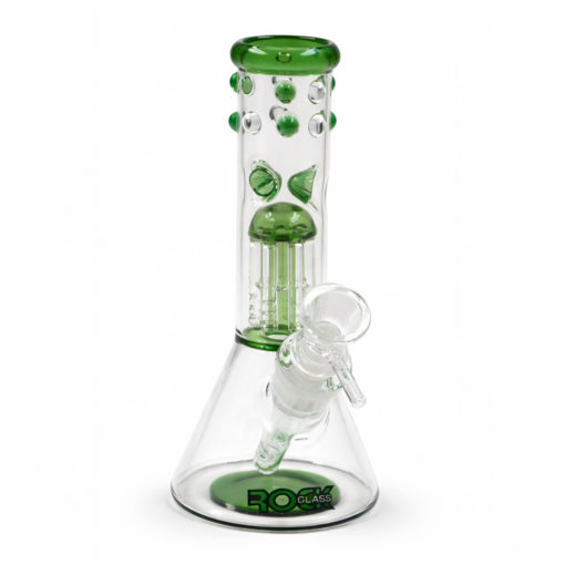 Aurora Grove 8” Rock Glass Beaker Bong