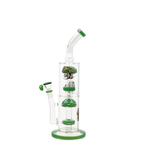 Mushroom Perc Water Pipe 12" - N475