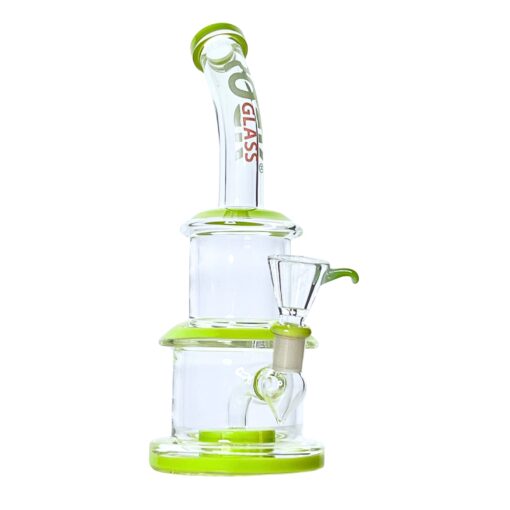 Rock Glass Double Stack 10" Bong