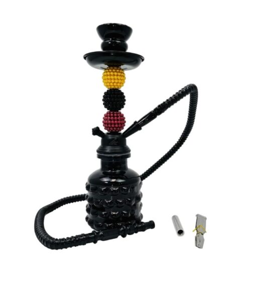 Zebra Disco Hookah 1 Hose