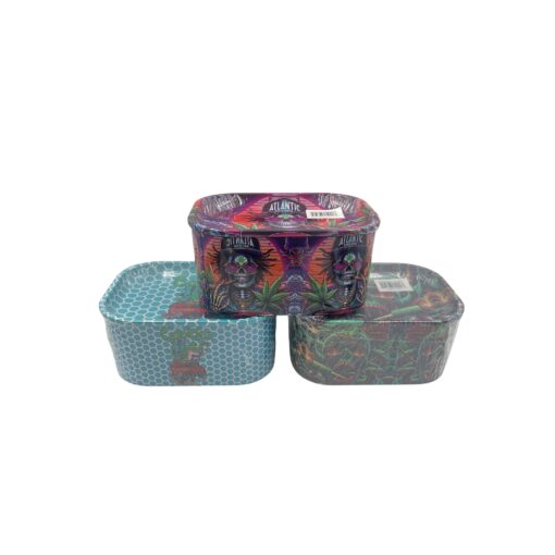 Smoking Kit Milk Tin Box with LED - KITTINBOX
