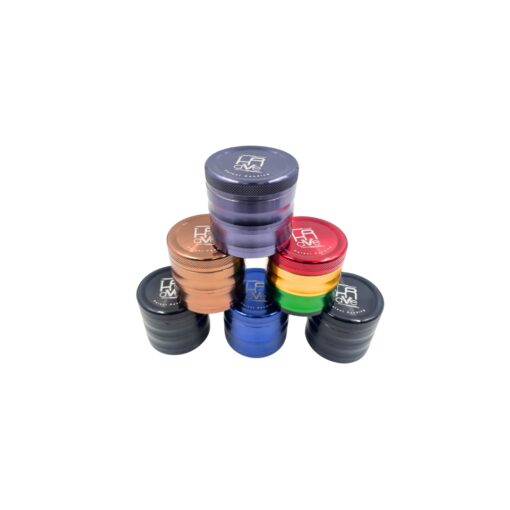 56mm Grinders 4 Part Teethless Crusher 6CT - Krave622