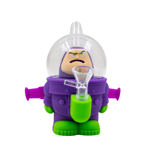 5" Buzz Lightyear Silicone Waterpipe- S372