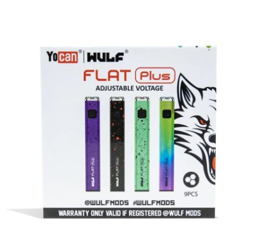 Yocan Wulf Flat Plus (510 Pen)- 9CT