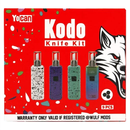 Yocan Wulf Kodo Knife Kit - 9CT (Wax)