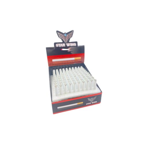 Star Wing Metallic Cigarette with Tooth 100CT - MCT01