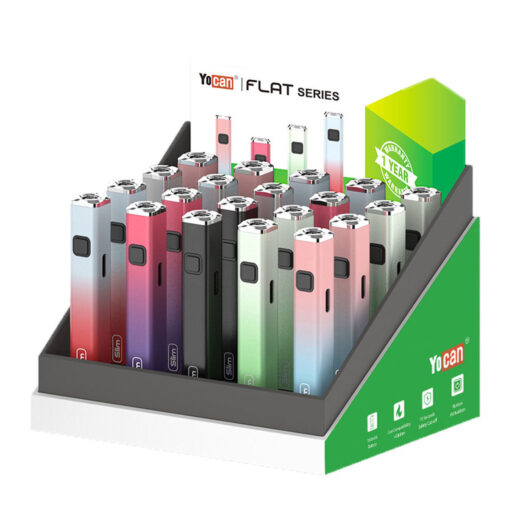 Yocan Flat Slim 350mAh (510 Pen)- 20CT
