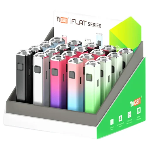 Yocan Flat 650mAh  (510 Pen)- 20CT