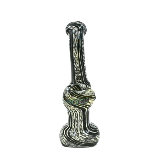 Colorburst Hammer Rock Glass Standing Bubbler