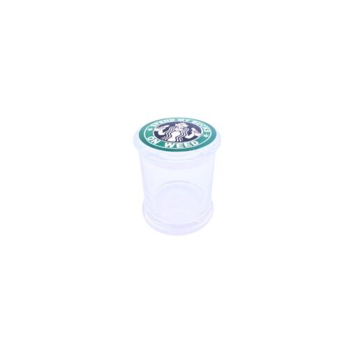 Jumbo Clear Jar with Design on Top - JJARC