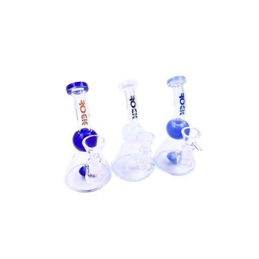 Rock Glass 7" Beaker Waterpipe - R435